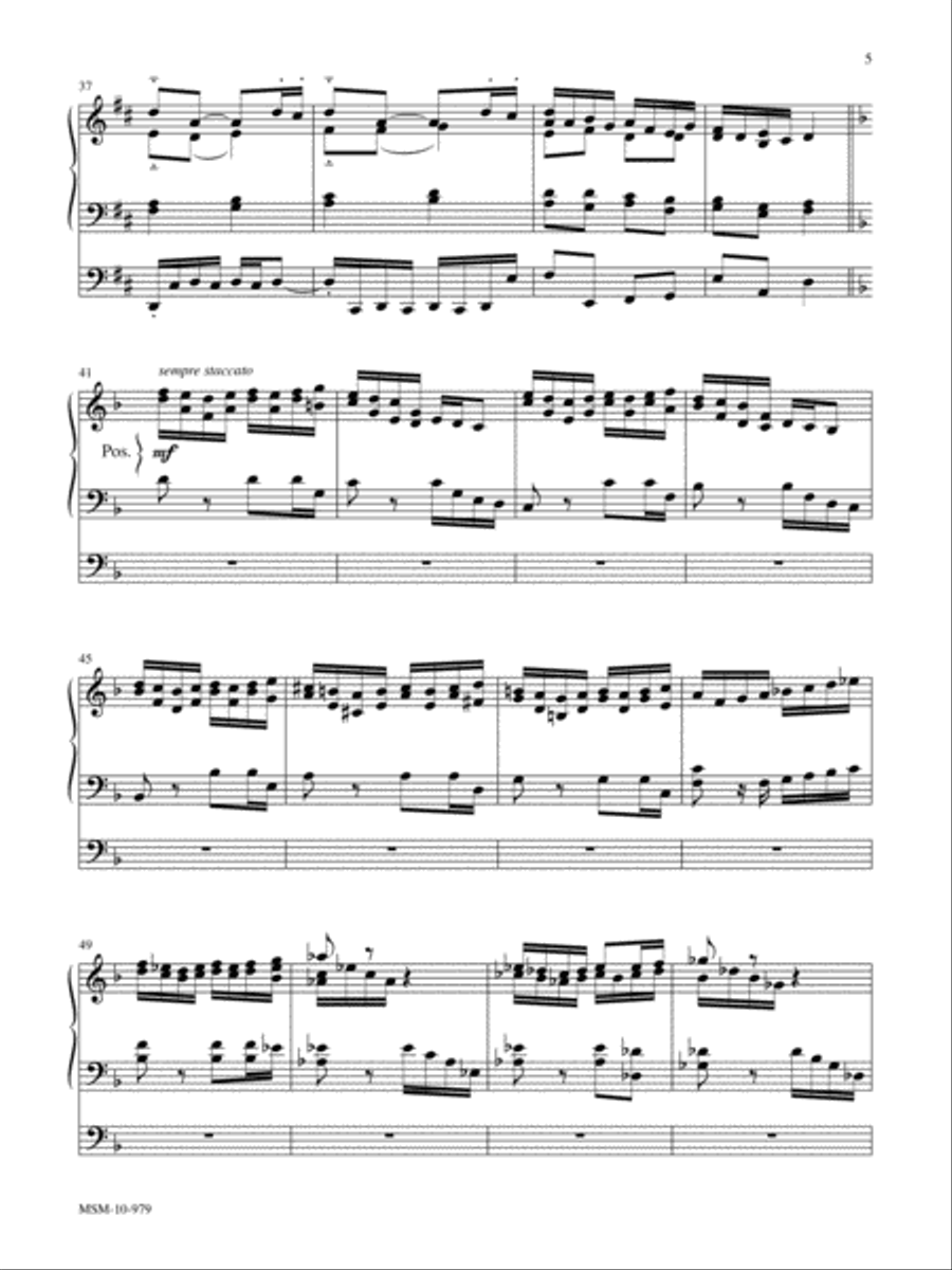 A Rejoicing Organ scores gallery preview page 4