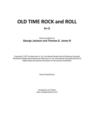 Book cover for Old Time Rock & Roll