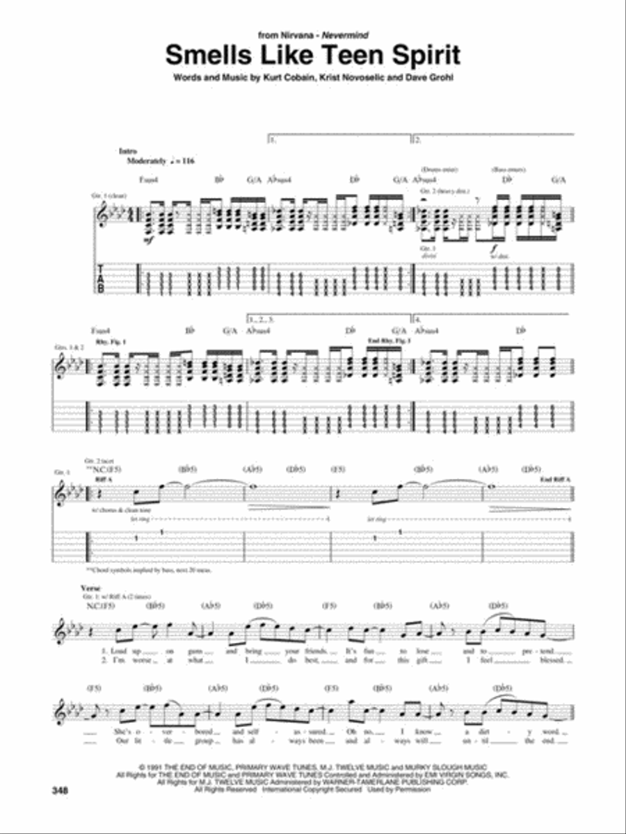 Guitar Standards Electric Guitar scores gallery preview page 5