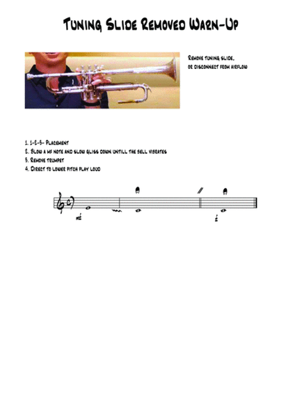 15 Minute WarmUp Routine for Trumpet (Buddy White)