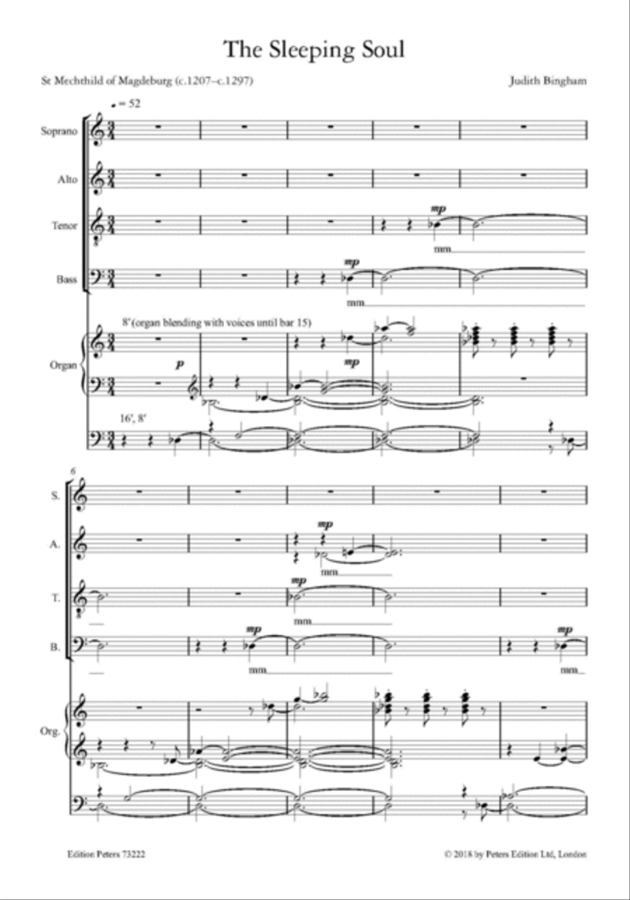 The Sleeping Soul Choir scores gallery preview page 2