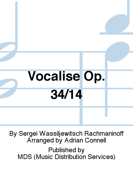Vocalise op. 34/14