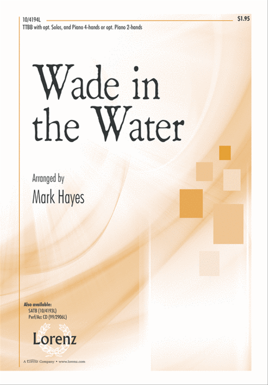 Wade in the Water TTBB scores gallery preview page 2