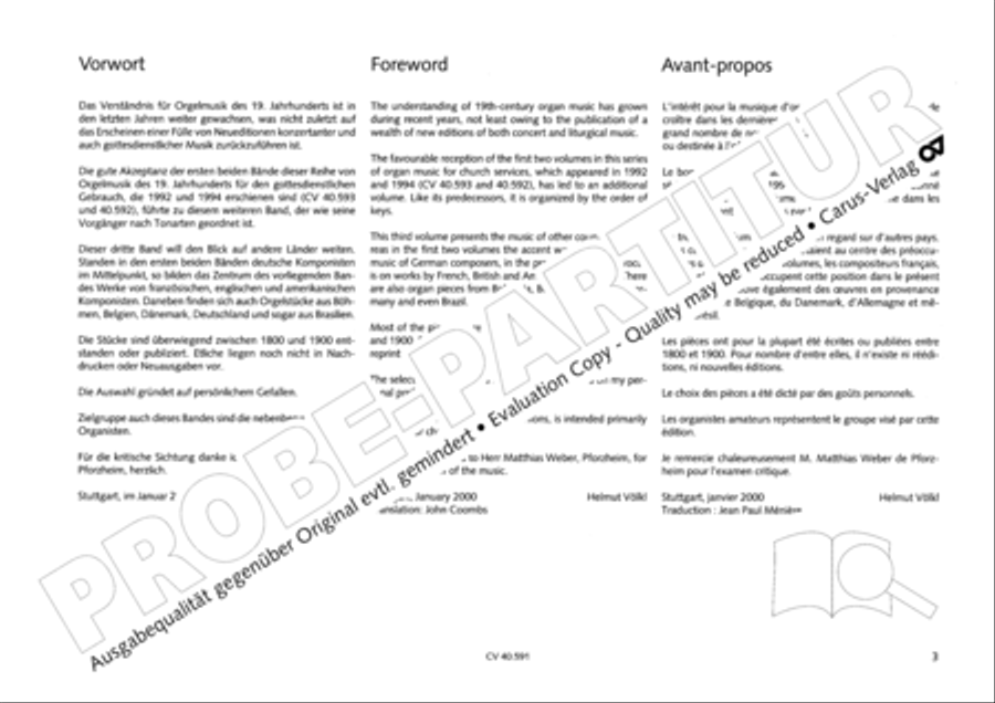 Free Organ Music from the Romantic Period, Vol. III (Freie Orgelmusik der Romantik, Band III) Organ scores gallery preview page 4