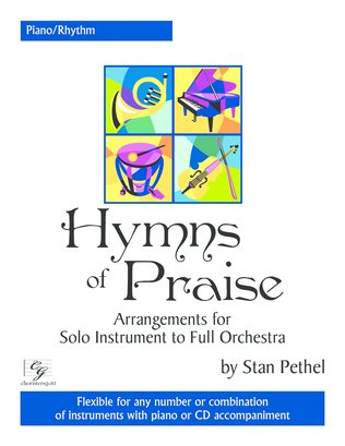 Book cover for Hymns of Praise - Piano/Rhythm