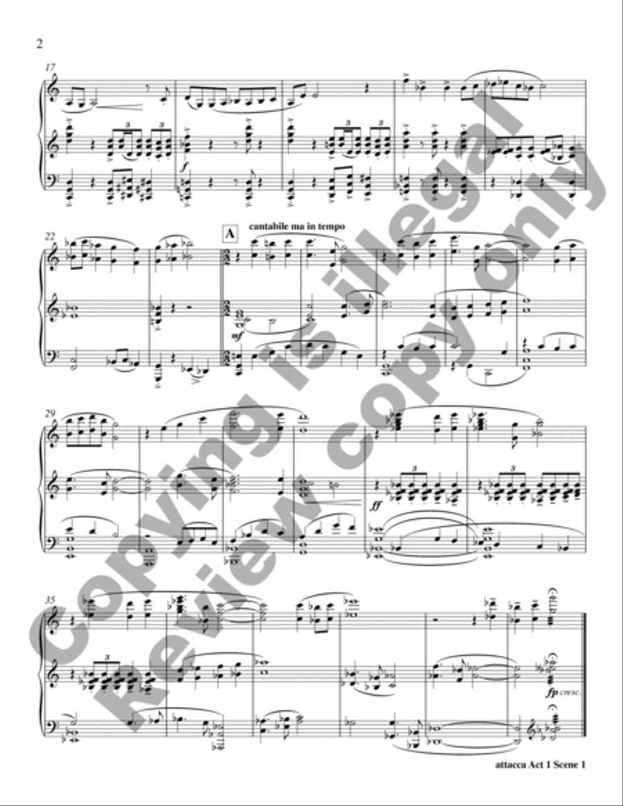 Riders of the Purple Sage Men's Choir scores gallery preview page 8