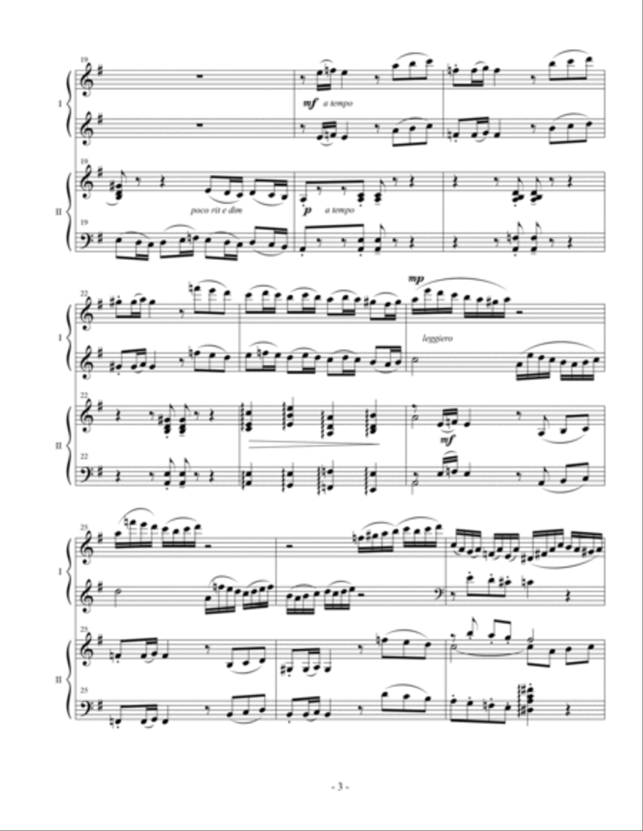 Concerto No. 5 for Piano and Orchestra (First Edition) Small Ensemble scores gallery preview page 5