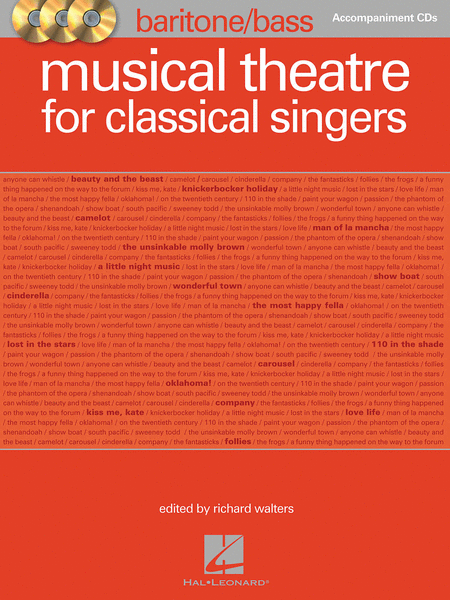sical Theatre for Classical Singers (Baritone/Bass, Accompaniment CDs)
