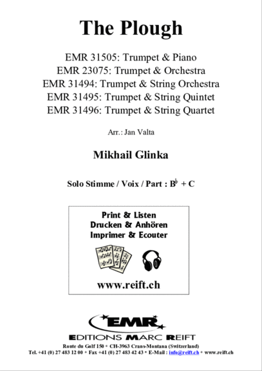 The Plough Trumpet Solo scores gallery preview page 2