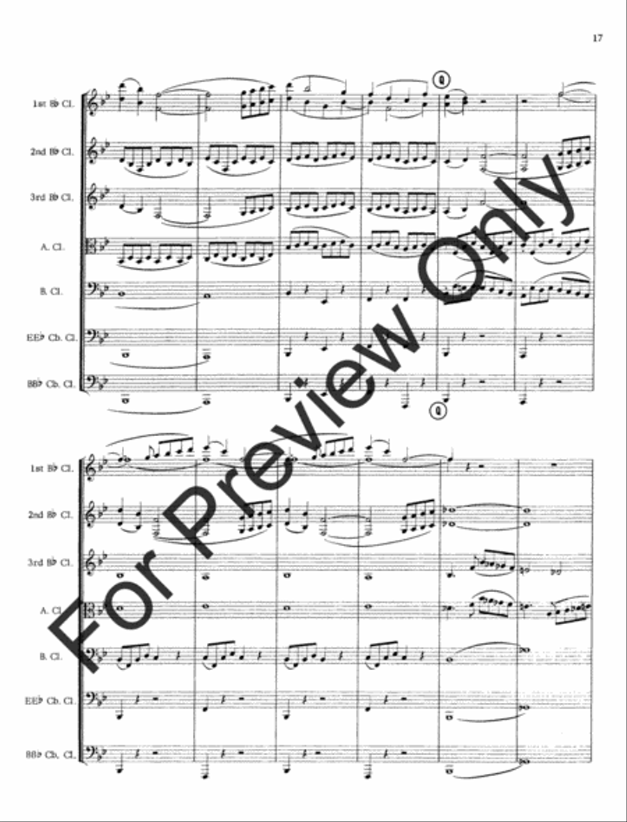 Impresario Overture Impresario Overture B-Flat Clarinet scores gallery preview page 20