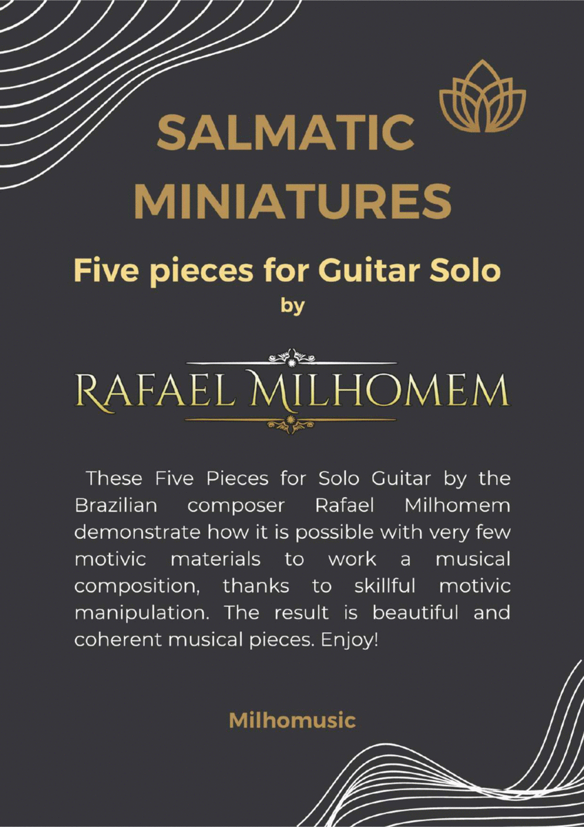 Salmatic Miniatures - Five pieces for solo guitar