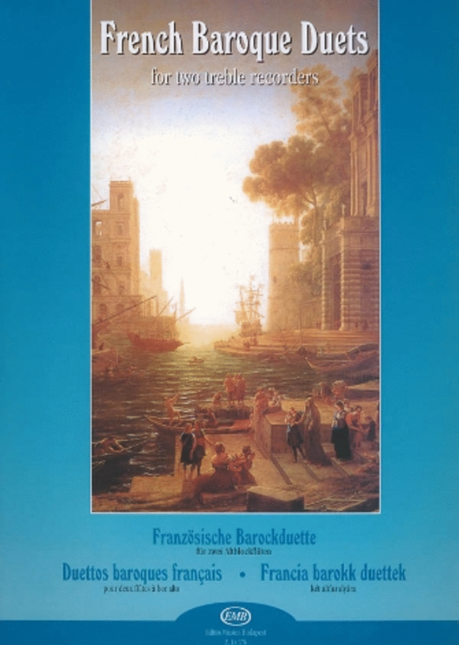 French Baroque Duets Recorder scores gallery preview page 1