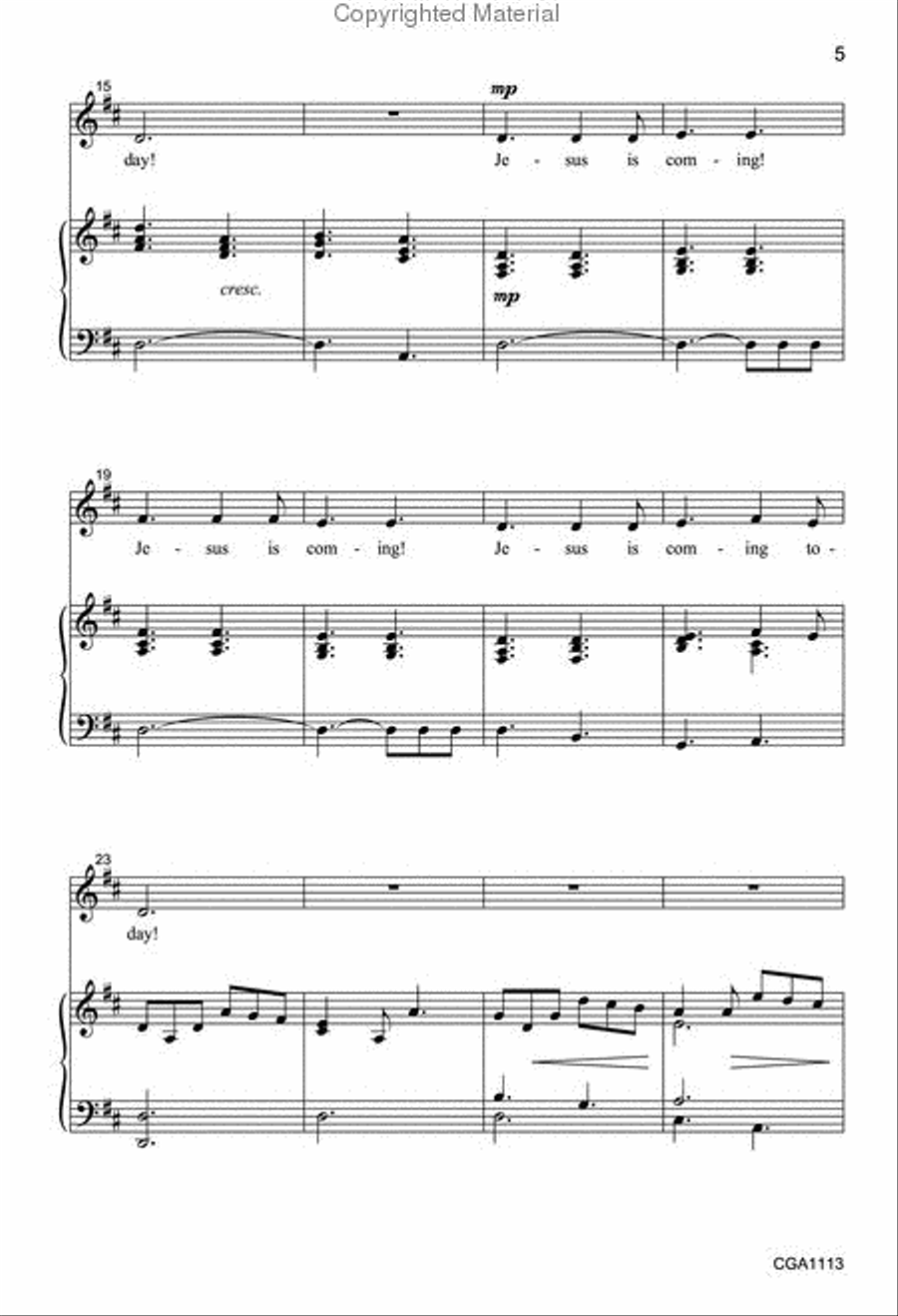 Bring Palm Branches Bring Palm Branches 2-Part scores gallery preview page 4