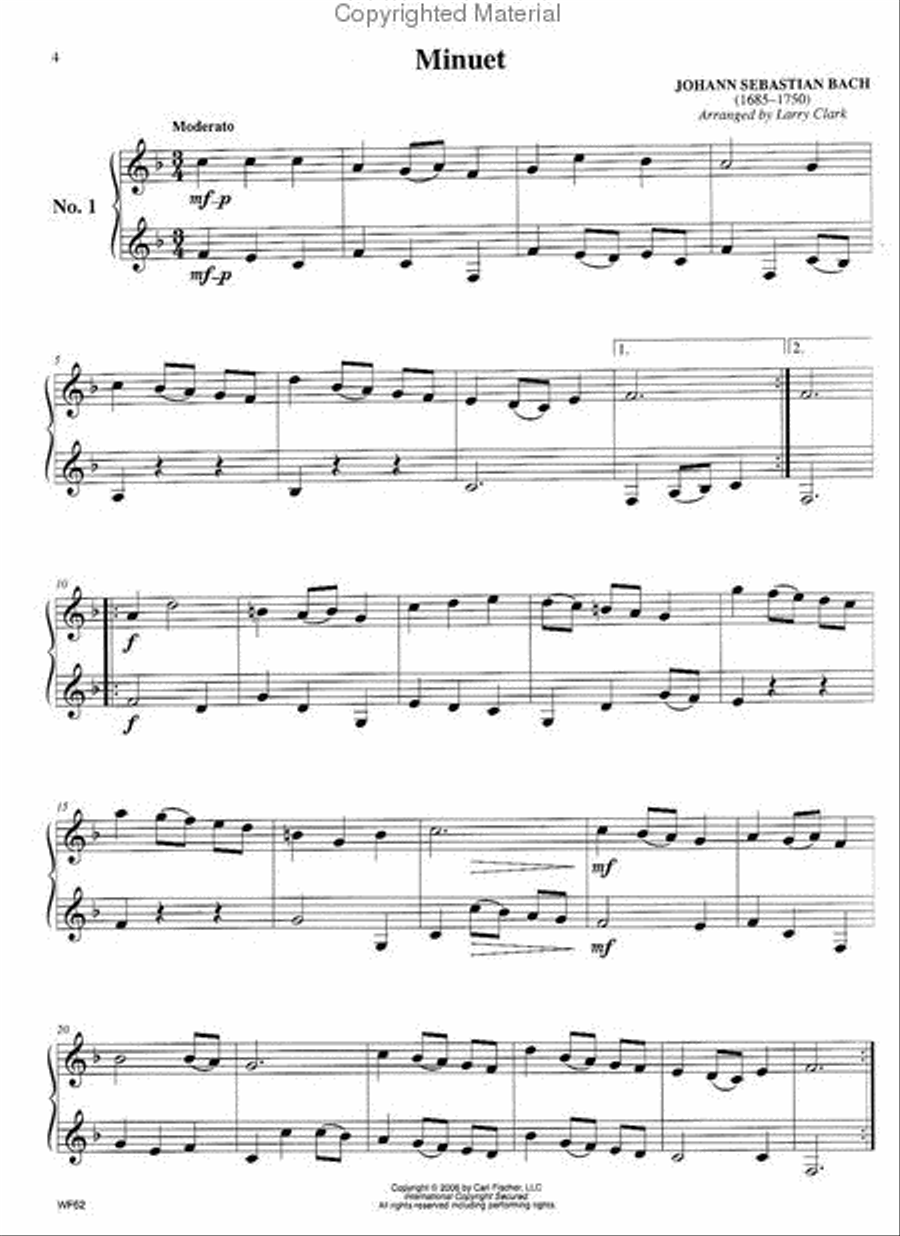 Progressive Duets Volume 1 B-Flat Clarinet scores gallery preview page 2