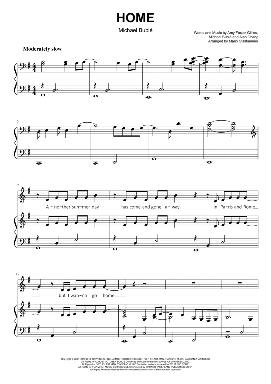 Home Voice scores gallery preview page 1