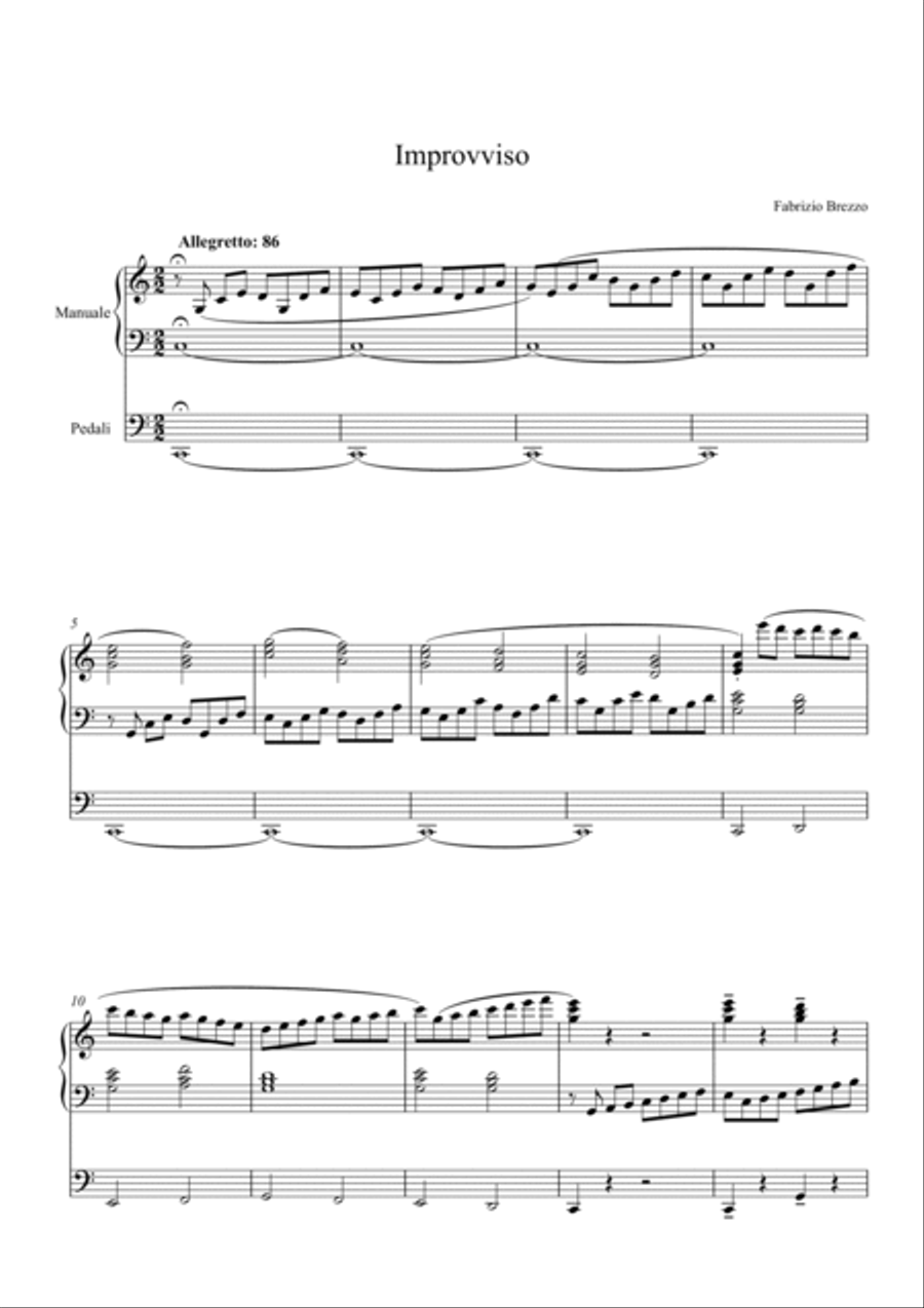 Improvviso Piano scores gallery preview page 2
