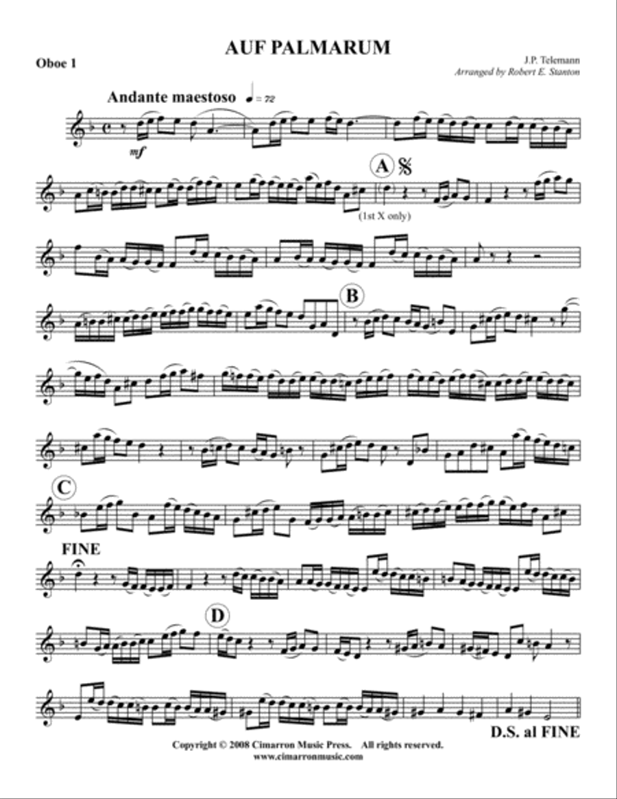 Auf Palmarum Auf Palmarum Woodwind Trio scores gallery preview page 3