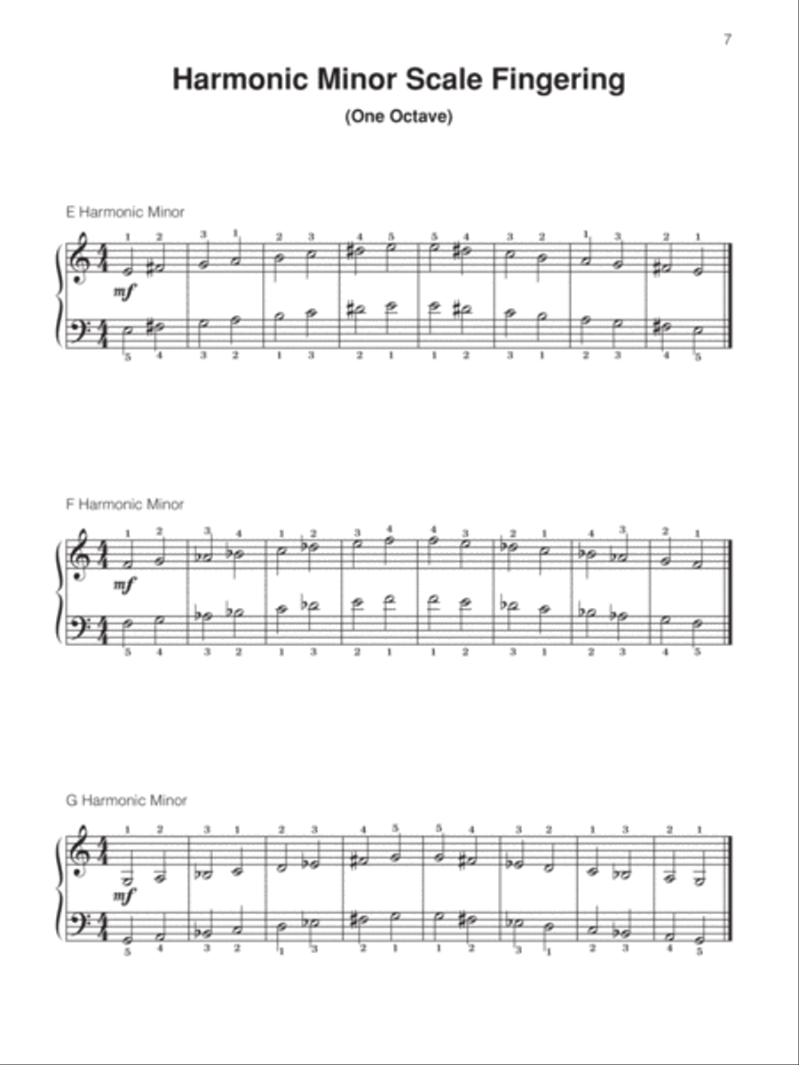 Minor Scale Pro, Book 1 Minor Scale Pro, Book 1 Piano Solo scores gallery preview page 4