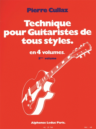 Book cover for Technique For All Guitarists - Volume 2 (guitar)