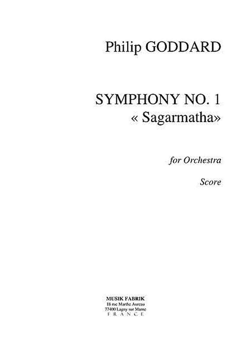 Symphony no 1 "Sagarmatha"