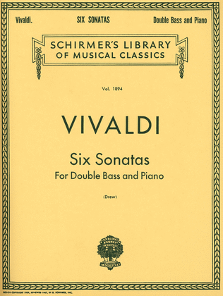 Book cover for Six Sonatas