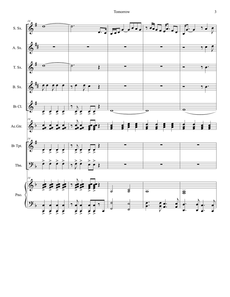 Tomorrow Chamber Orchestra scores gallery preview page 3