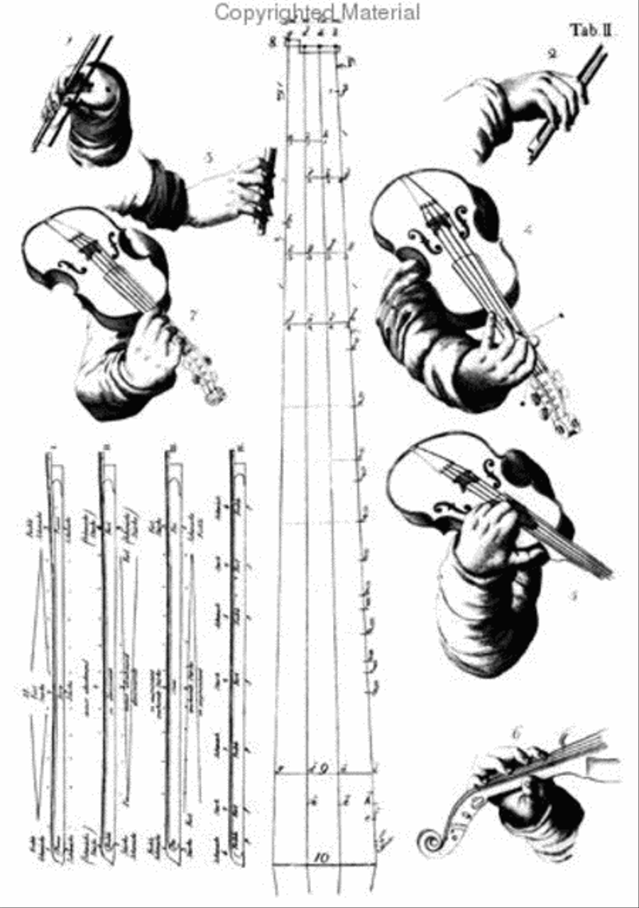 Methods & Treatises Violin - 3 Volumes - Italy 1600-1800