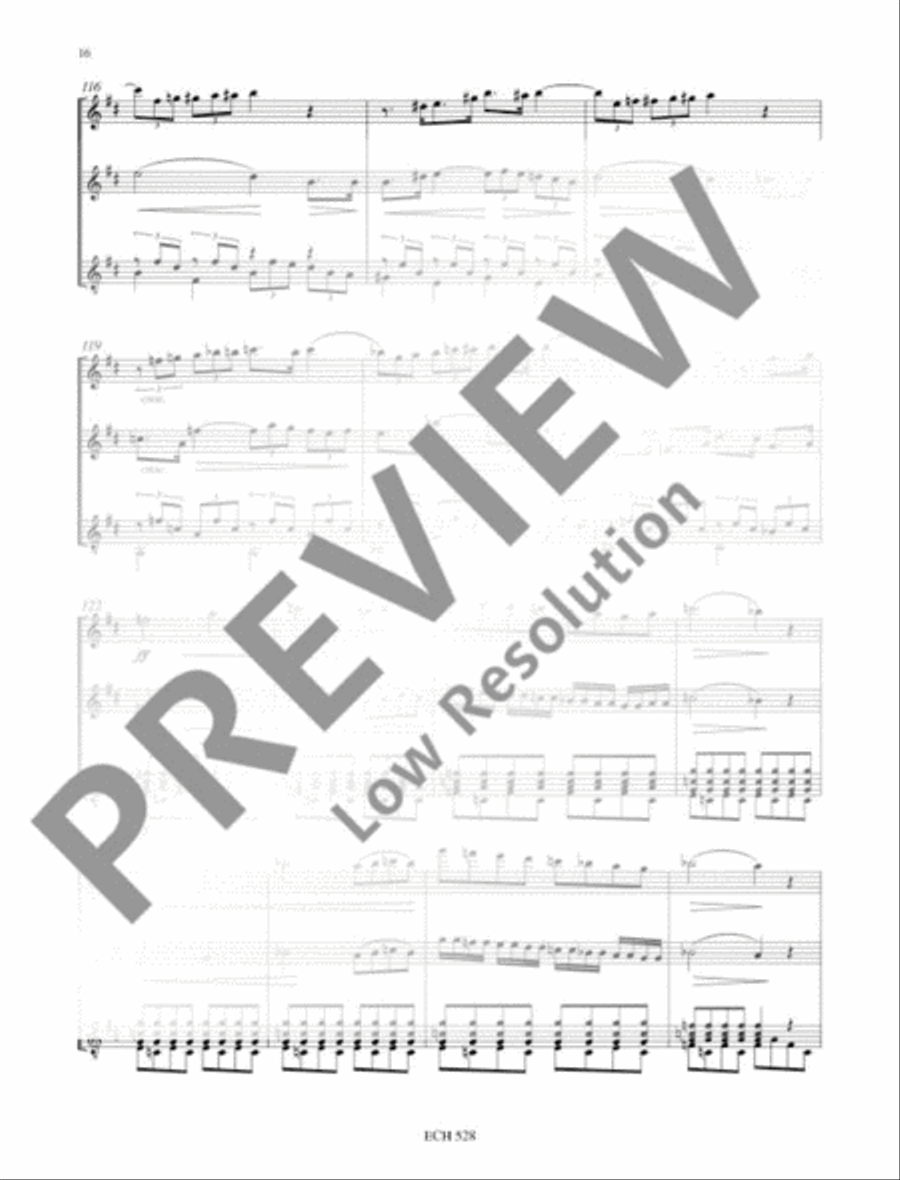 Trio Concertant Trio Concertant Flute scores gallery preview page 17
