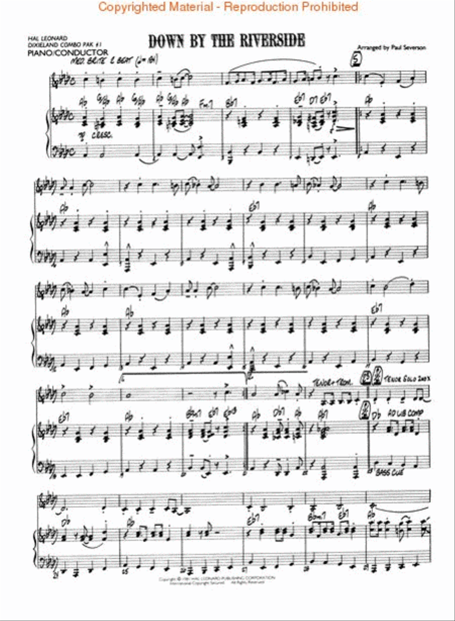 Dixieland Combo Pak 1 Jazz Ensemble scores gallery preview page 4