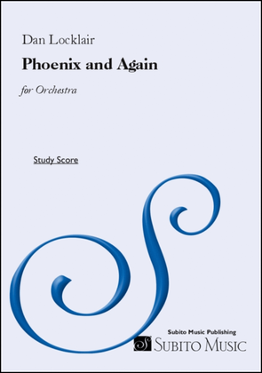 Book cover for Phoenix and Again overture
