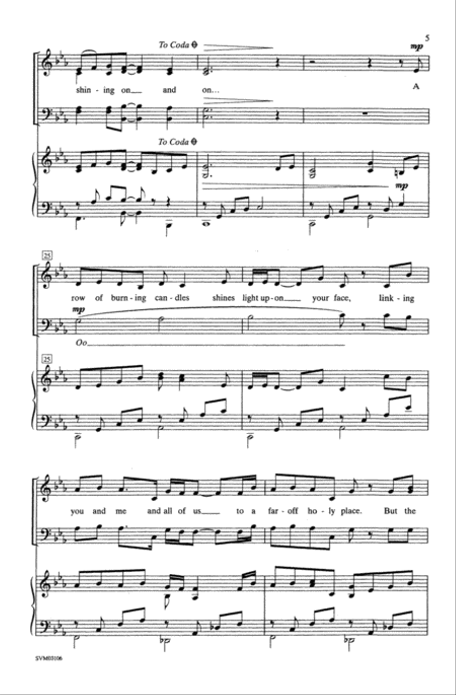 We Are Lights (The Chanukah Song) Choir scores gallery preview page 4