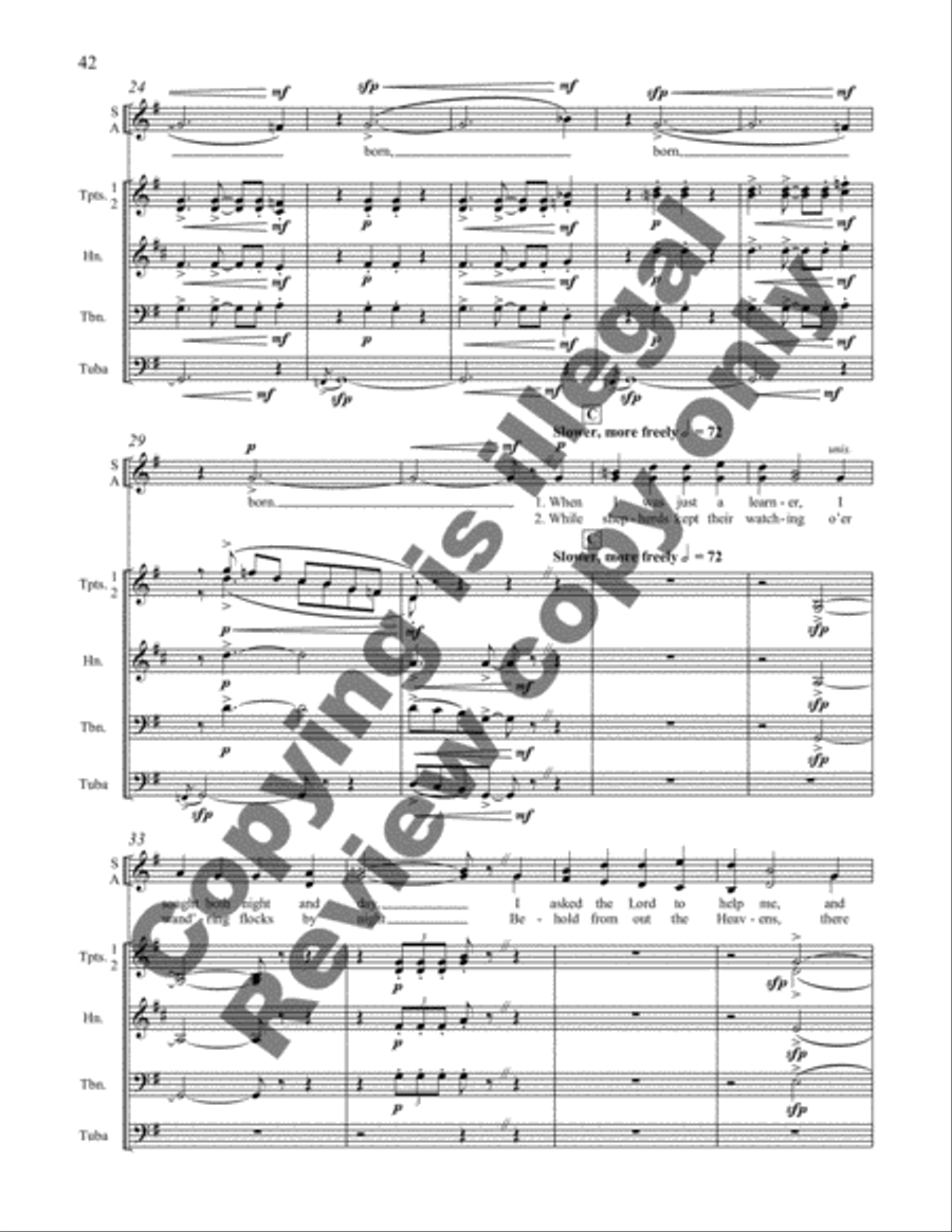 Appalachian Carols (SSAA Full Score) SSAA scores gallery preview page 11