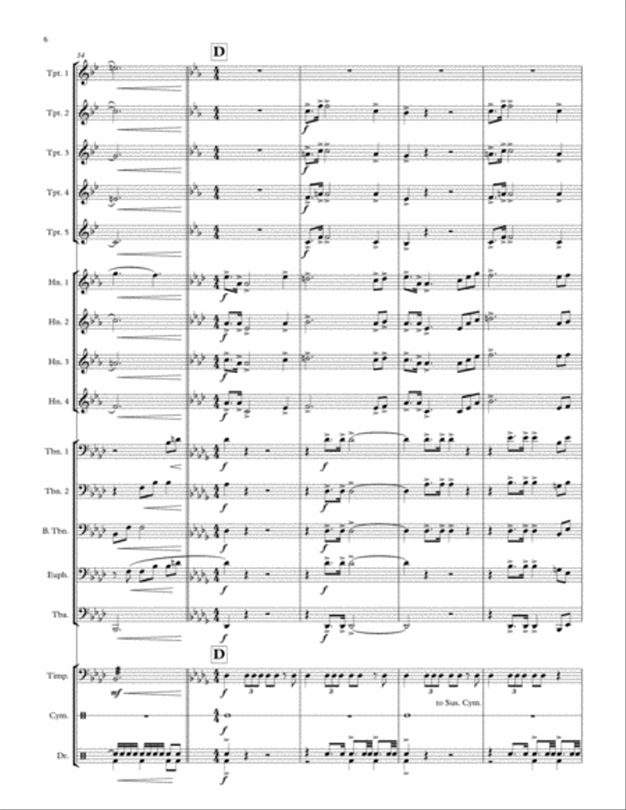 Forging An Icon Brass Ensemble scores gallery preview page 7