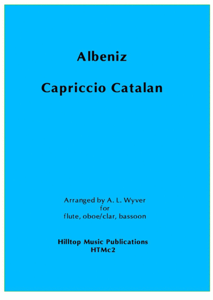Capriccio Catalan arr. flute, oboe/clarinet and bassoon image number null