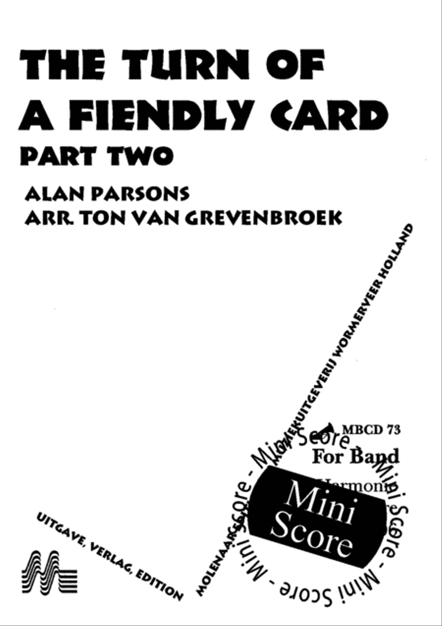 Turn of a Friendly Card II Concert Band scores gallery preview page 3