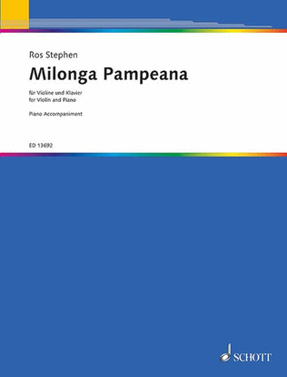 Book cover for Milonga Pampeana