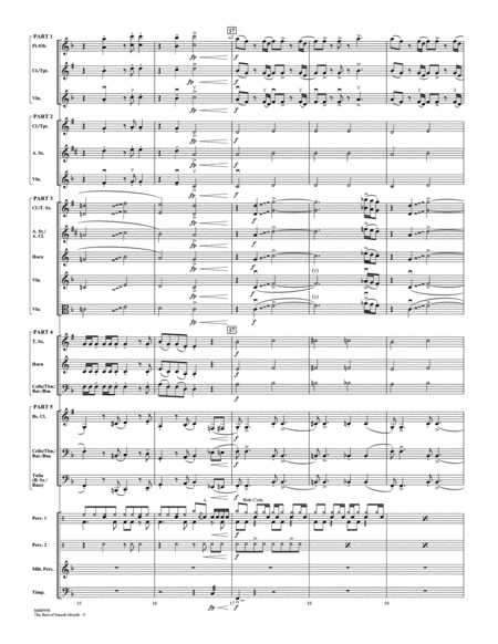 The Best of Smash Mouth (arr. Paul Murtha) - Conductor Score (Full Score)