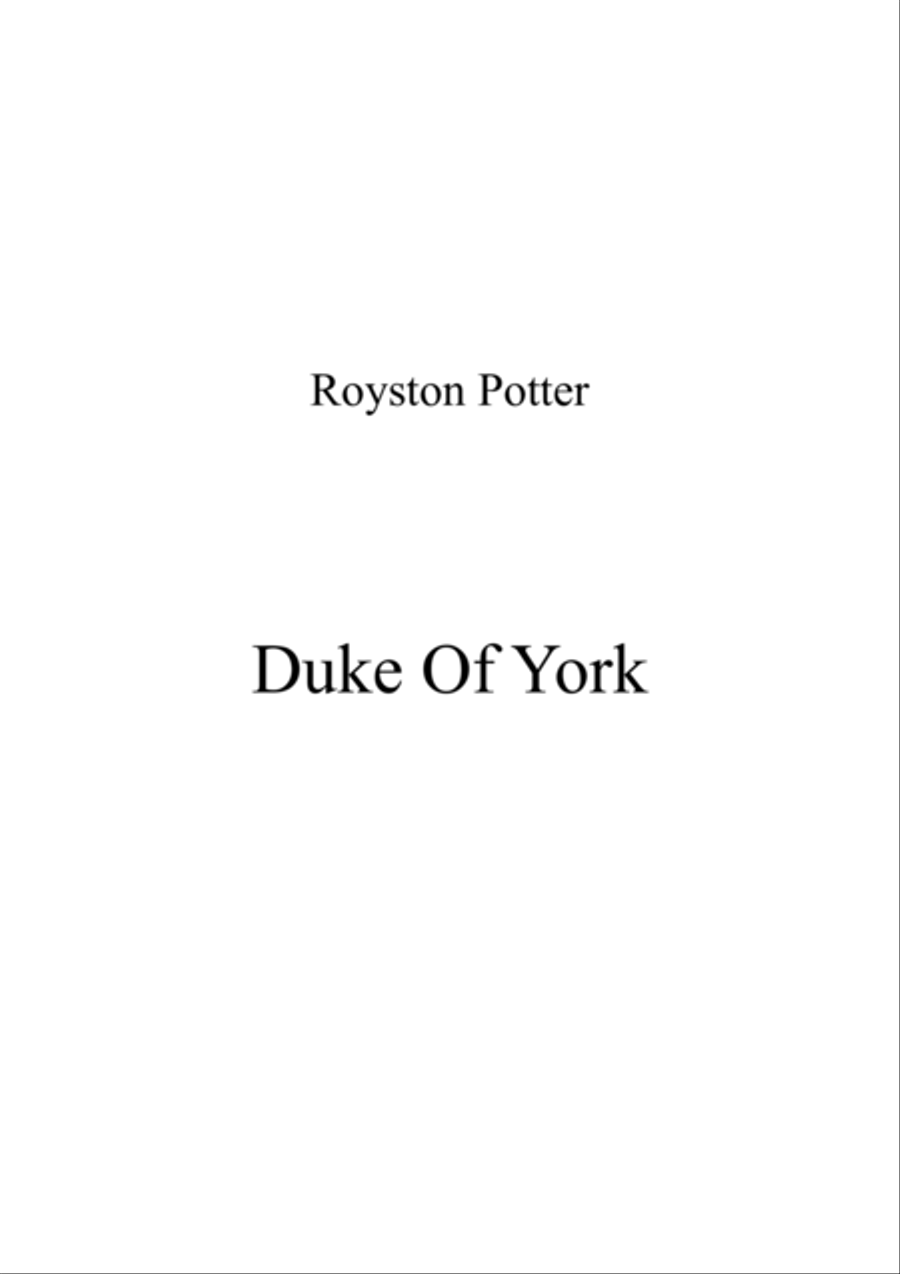 Duke Of York Duke Of York Piano Solo scores gallery preview page 1