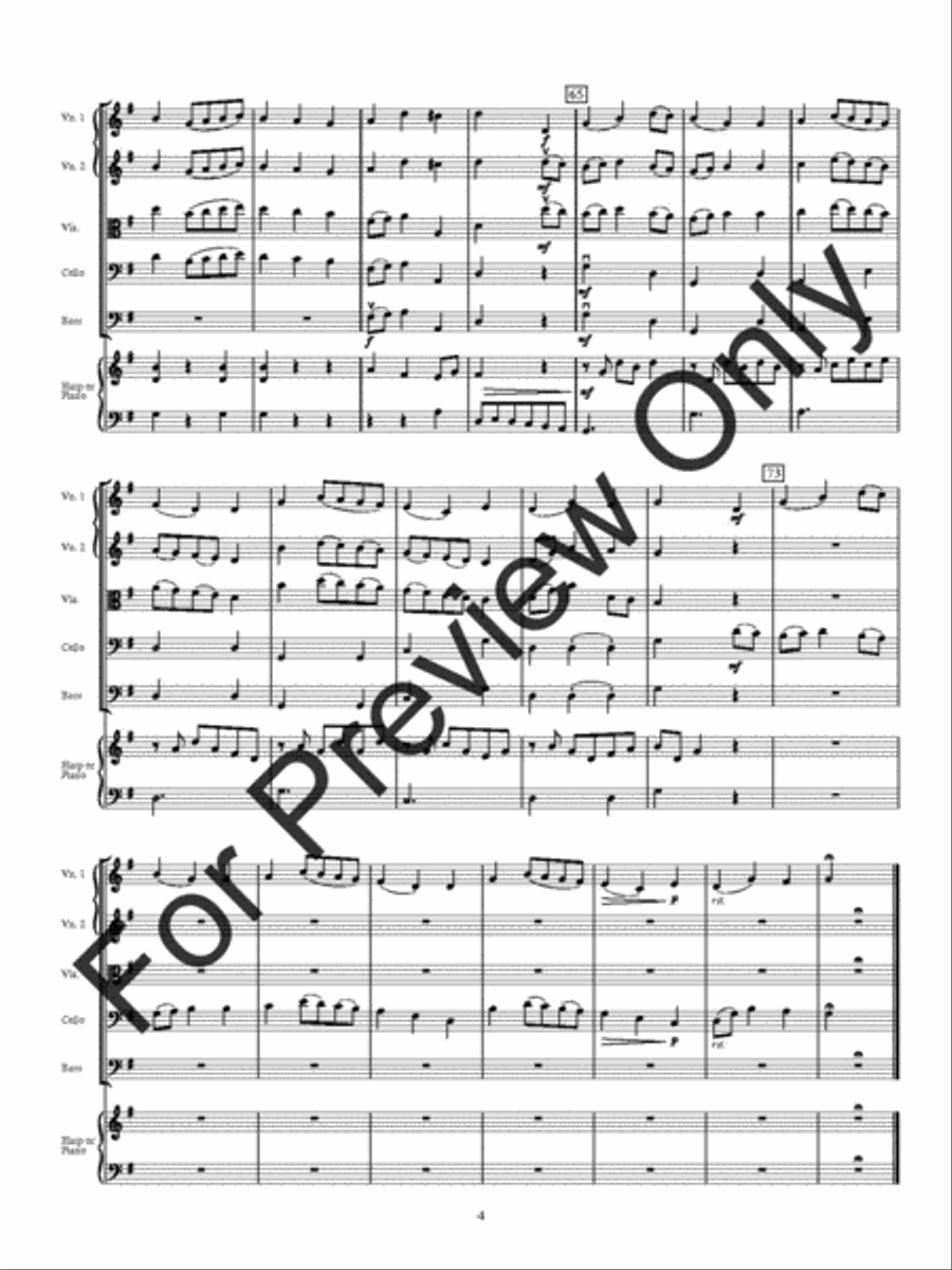English Suite String Orchestra scores gallery preview page 7