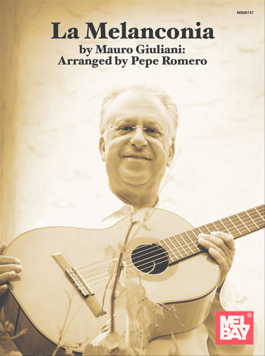 La Melanconia by Mauro Giuliani Acoustic Guitar scores gallery preview page 1