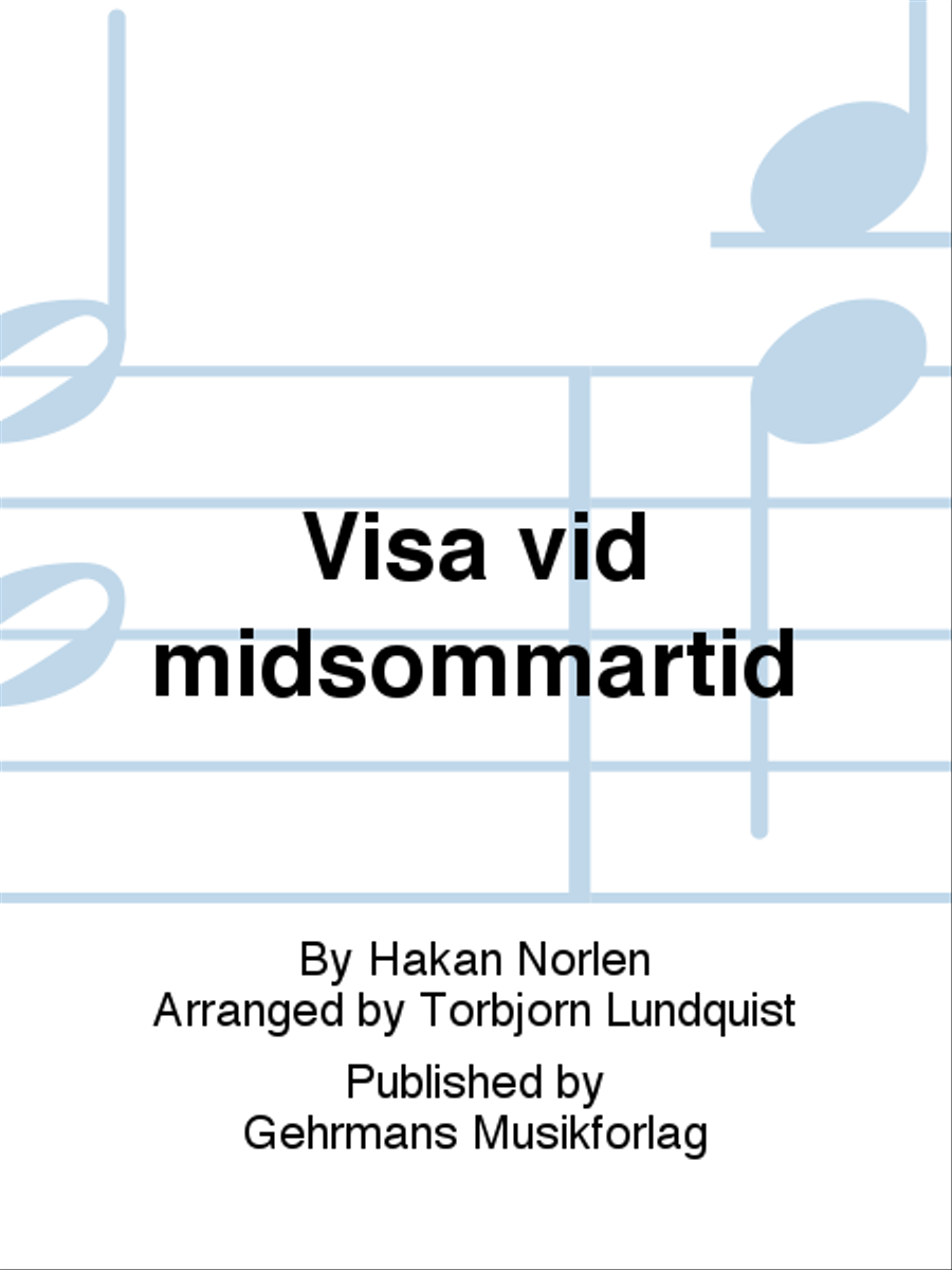 Visa vid midsommartid 4-Part scores gallery preview page 1