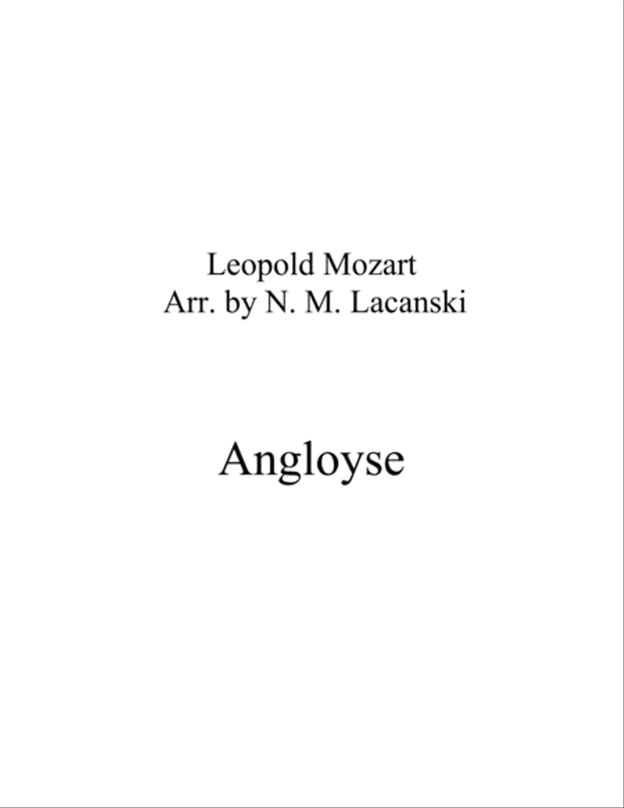 Angloyse Angloyse String Duet scores gallery preview page 1
