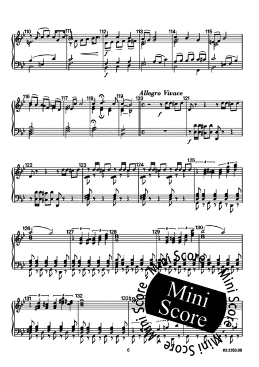 Italienische Lustspiel Ouverture Concert Band scores gallery preview page 47