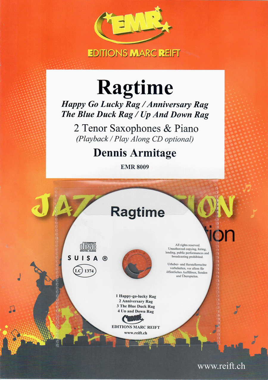 Ragtime Tenor Saxophone scores gallery preview page 1
