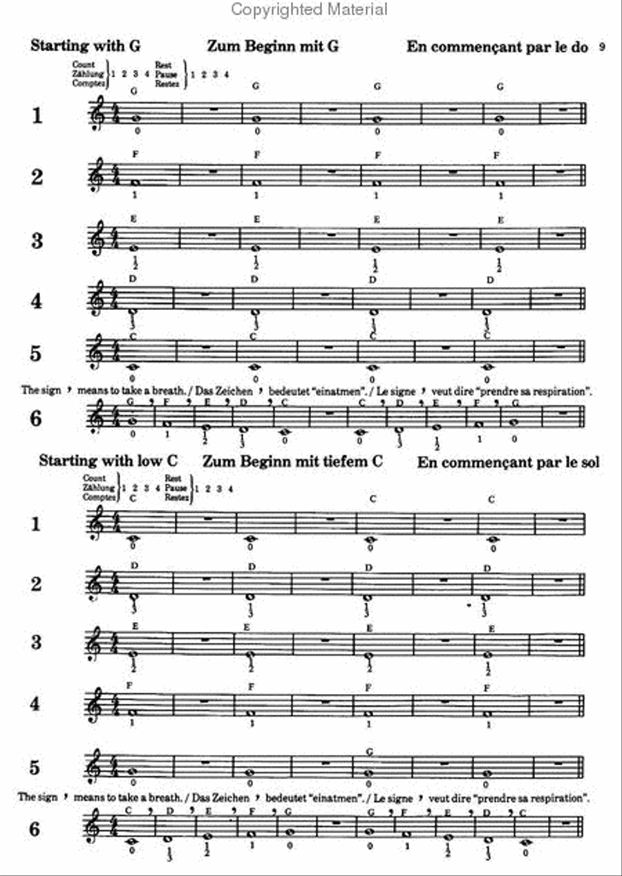 The Sigmund Hering Trumpet Course - Book 1 Trumpet scores gallery preview page 2