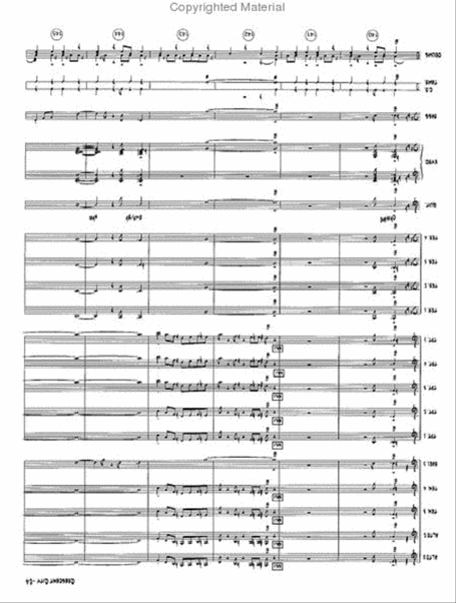 The Crescent City Stomp Jazz Ensemble scores gallery preview page 25