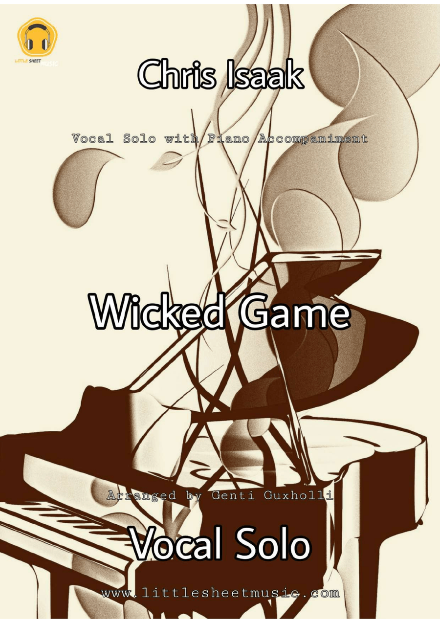 Wicked Game Piano, Vocal scores gallery preview page 1