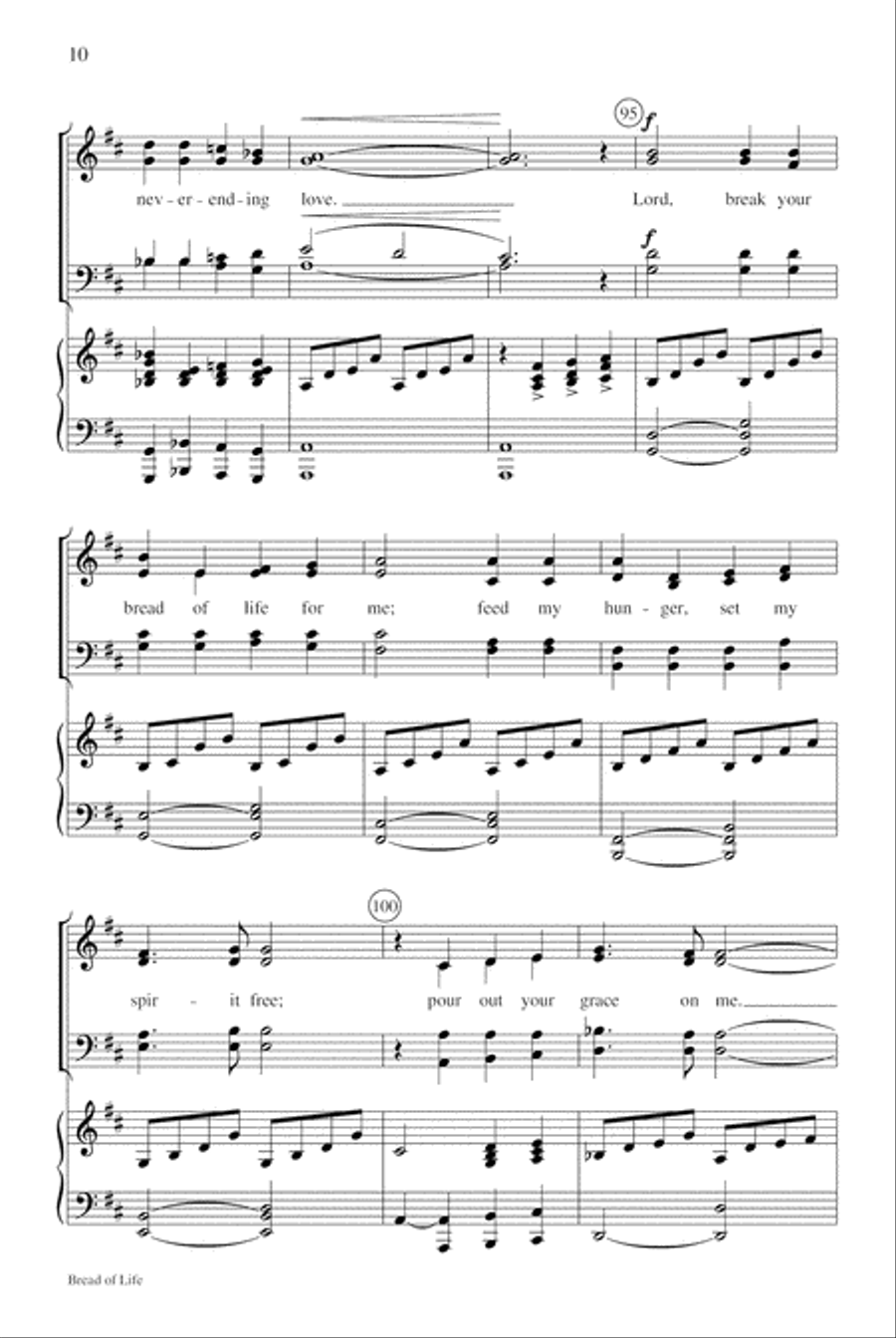 Bread of Life Bread of Life 4-Part scores gallery preview page 11