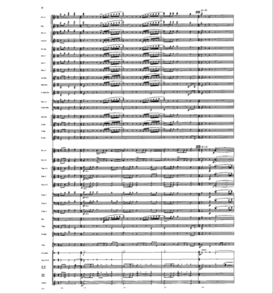Millennium III Millennium III Concert Band scores gallery preview page 37