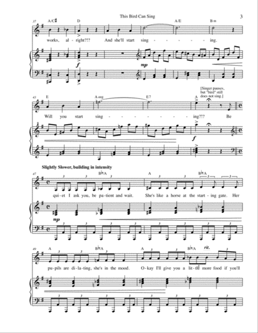 This Bird Can Sing High Voice scores gallery preview page 3